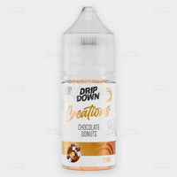 Drip Down Creations Series Nic Salt E-Liquid Chocolate Donuts Flavor 30ml 35mg 50mg