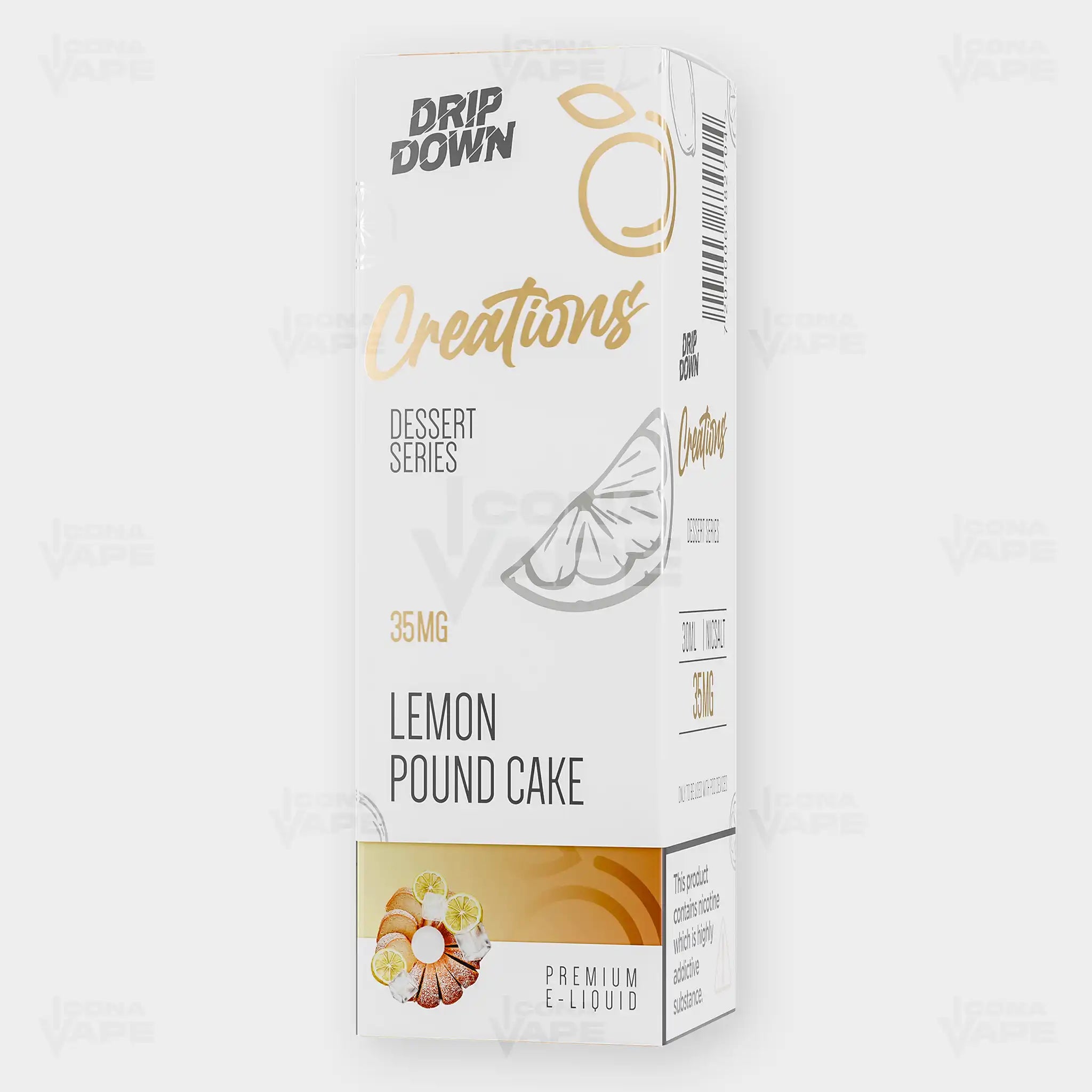 LEMON POUND CAKE - DRIP DOWN CREATIONS - 30ML