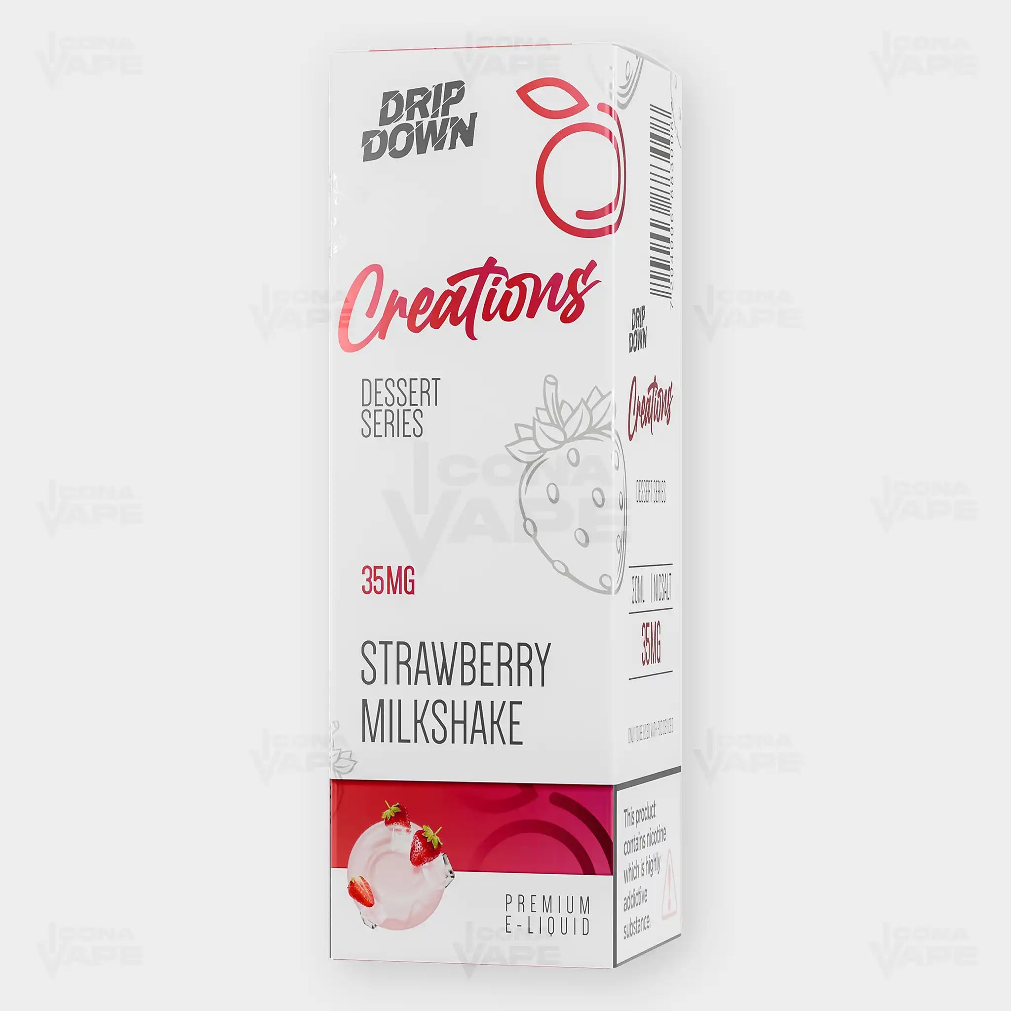 STRAWBERRY MILKSHAKE - DRIP DOWN CREATIONS - 30ML