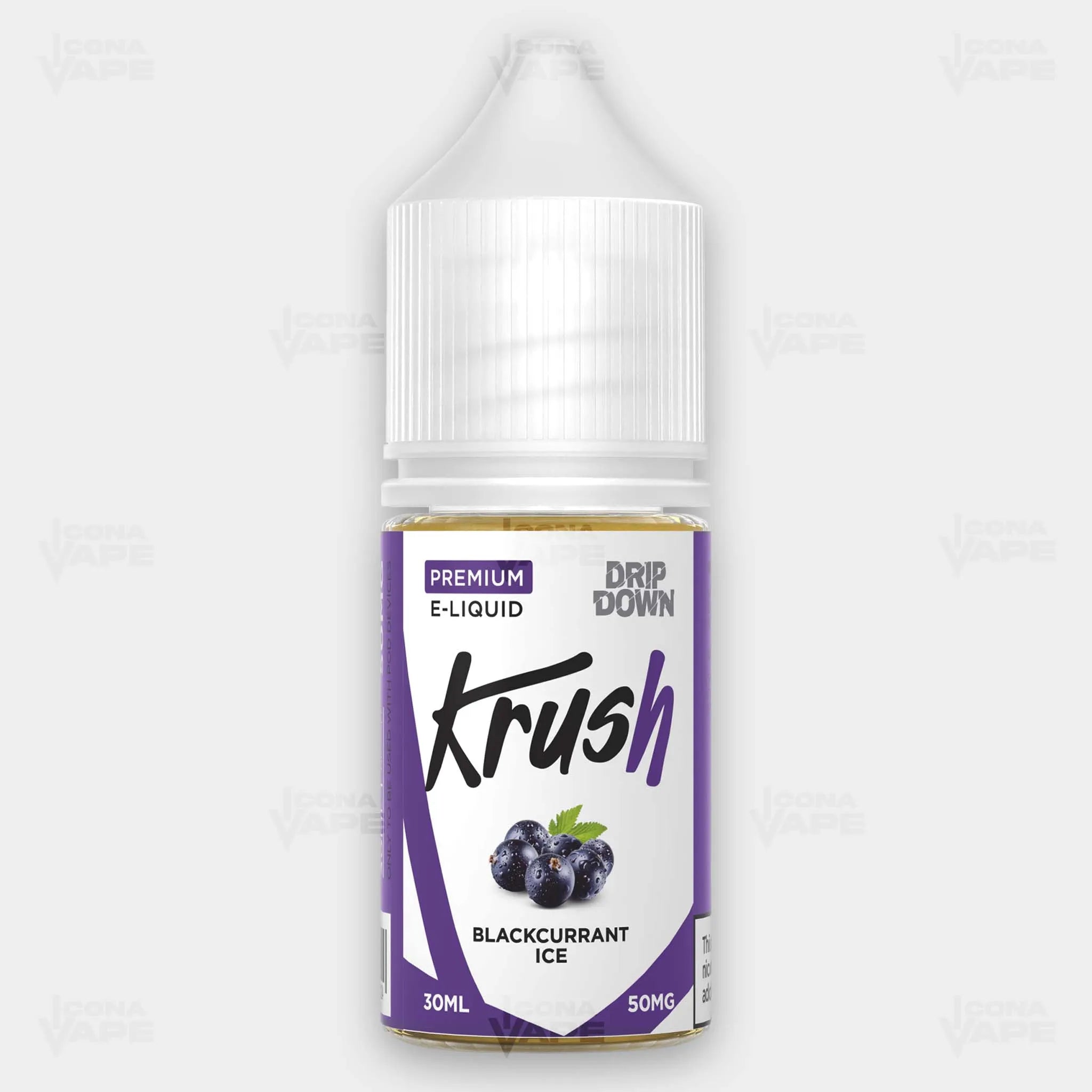 BLACKCURRANT ICE - DRIP DOWN KRUSH - 30ML