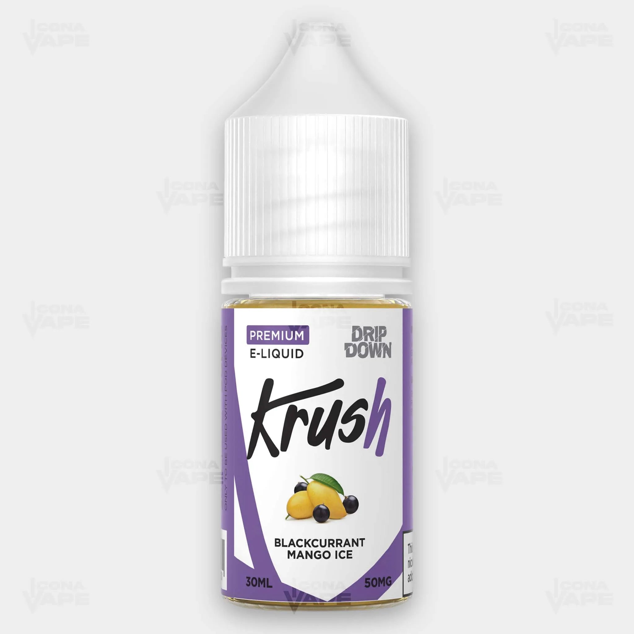 BLACKCURRANT MANGO ICE - DRIP DOWN KRUSH - 30ML