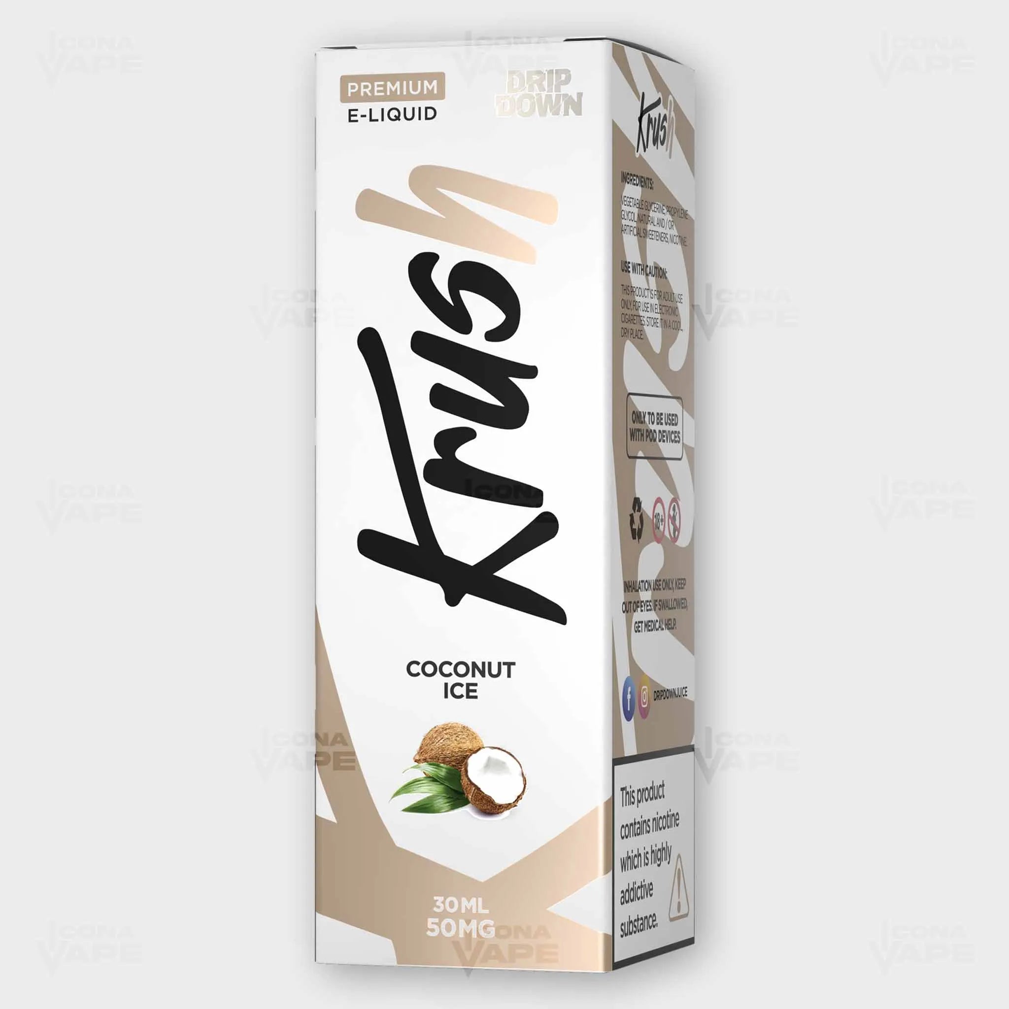 COCONUT ICE - DRIP DOWN KRUSH - 30ML