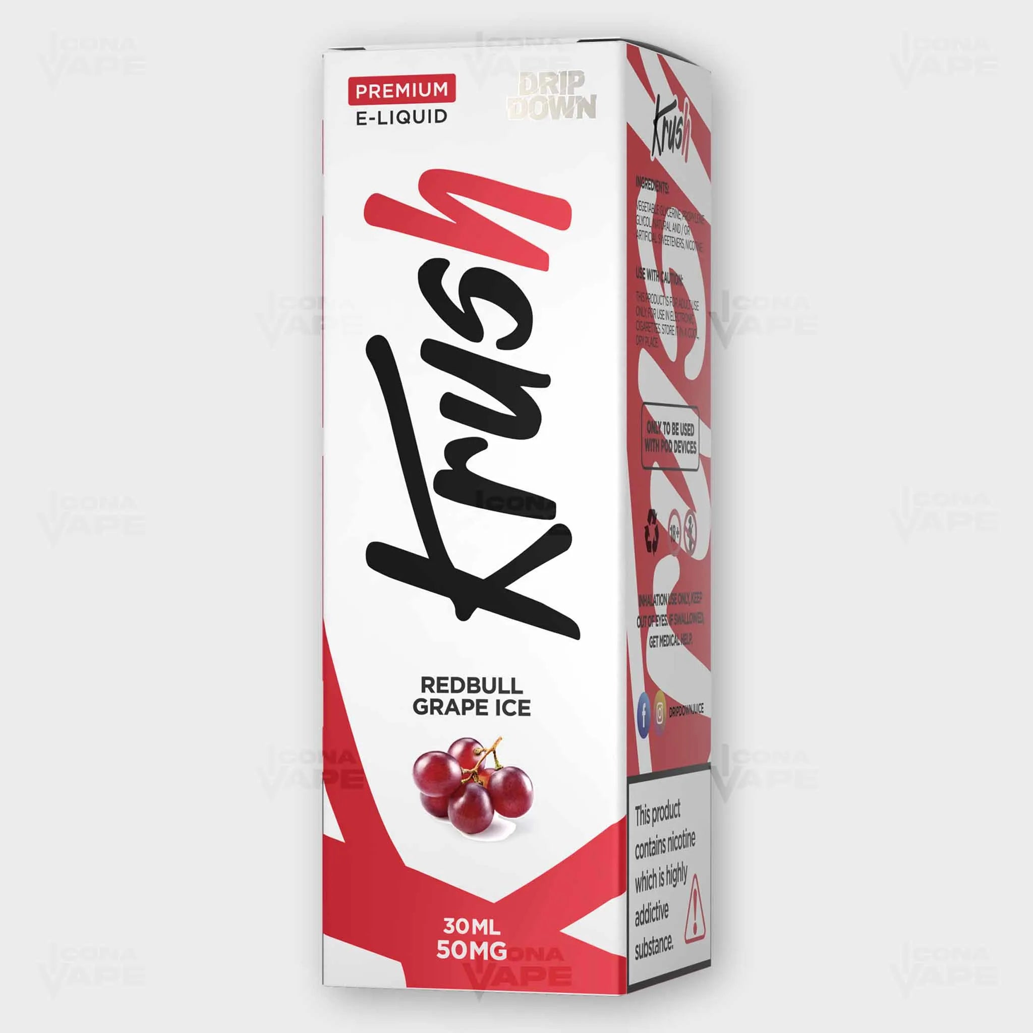 REDBULL GRAPE ICE - DRIP DOWN KRUSH - 30ML