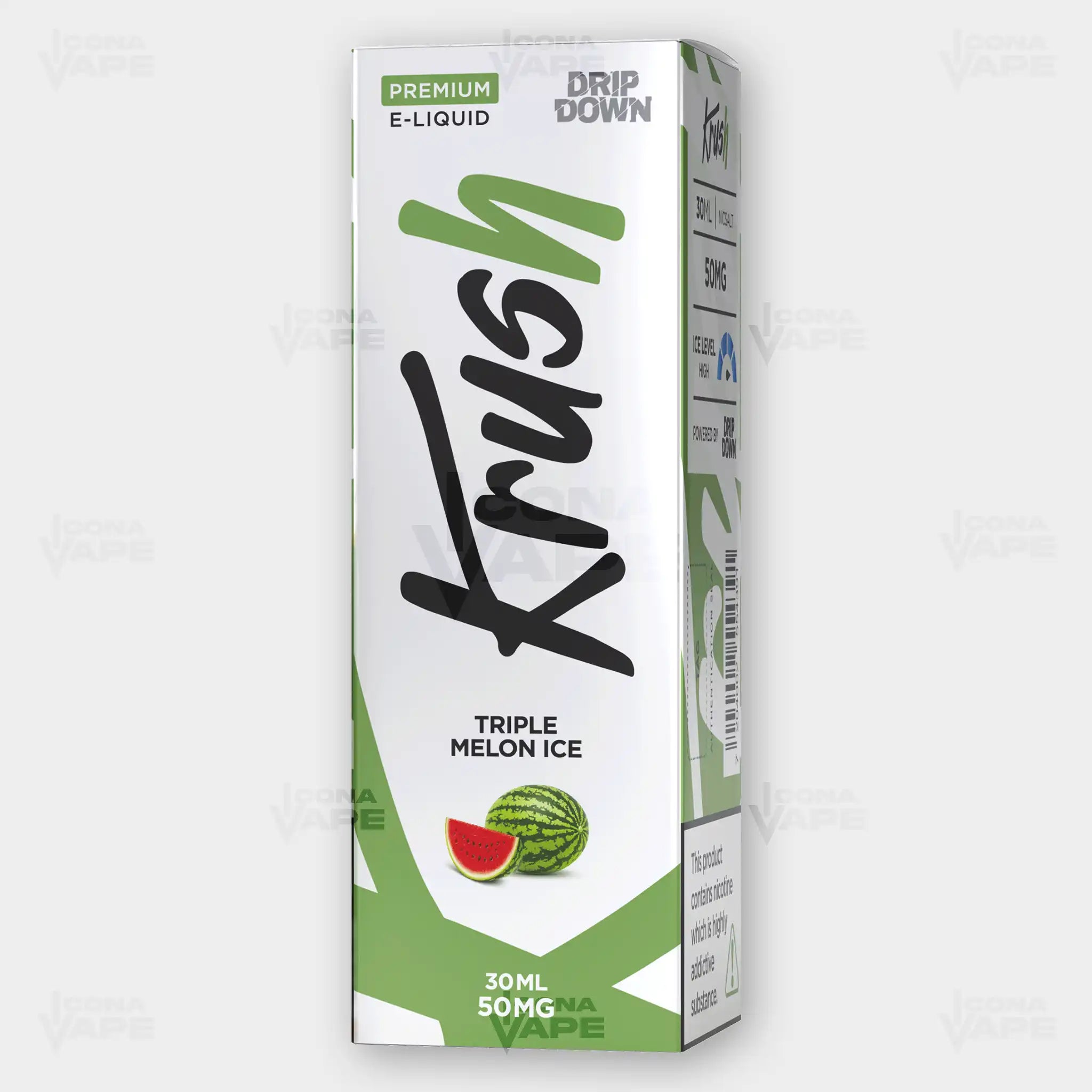 TRIPLE MELON ICE - DRIP DOWN KRUSH - 30ML