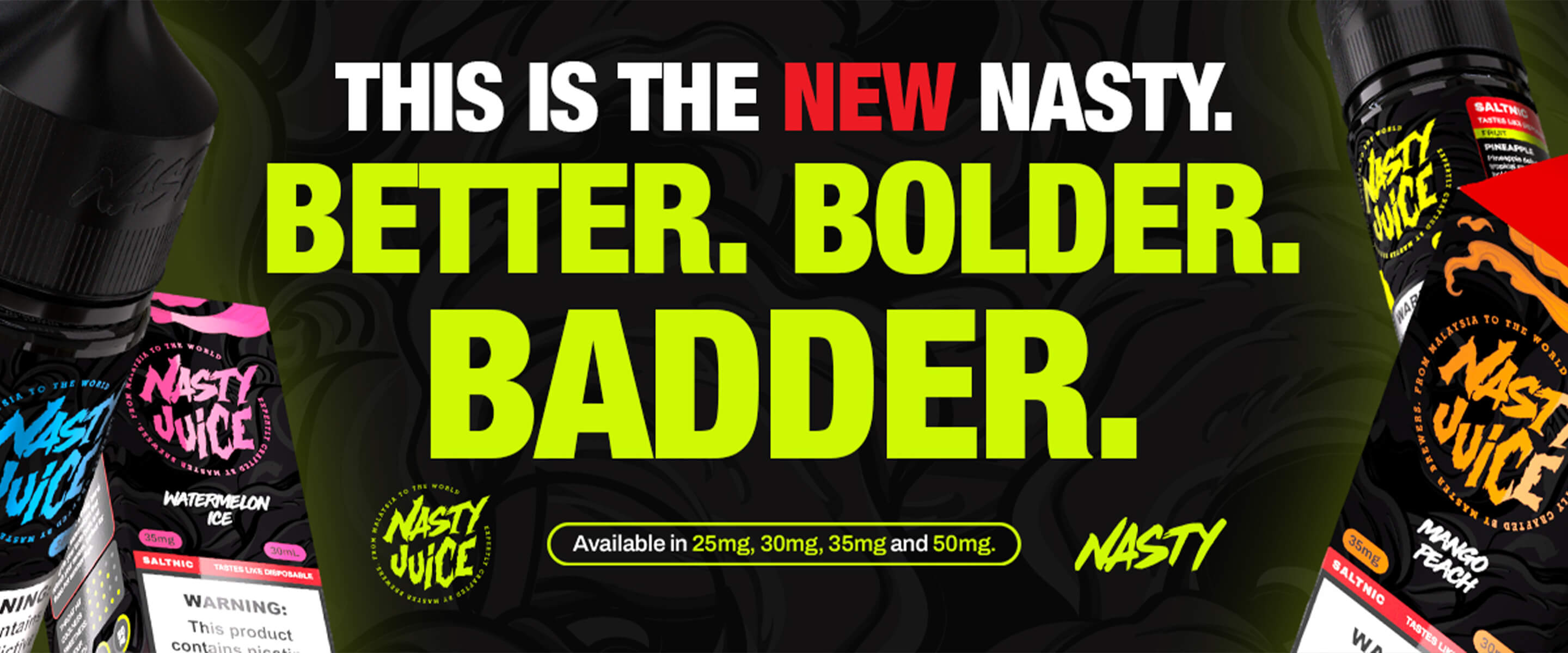 Nasty Juice Pakistan Saltnic E-Liquid 30ml Collection - 12 Flavours in 35mg & 50mg | ICONA VAPE