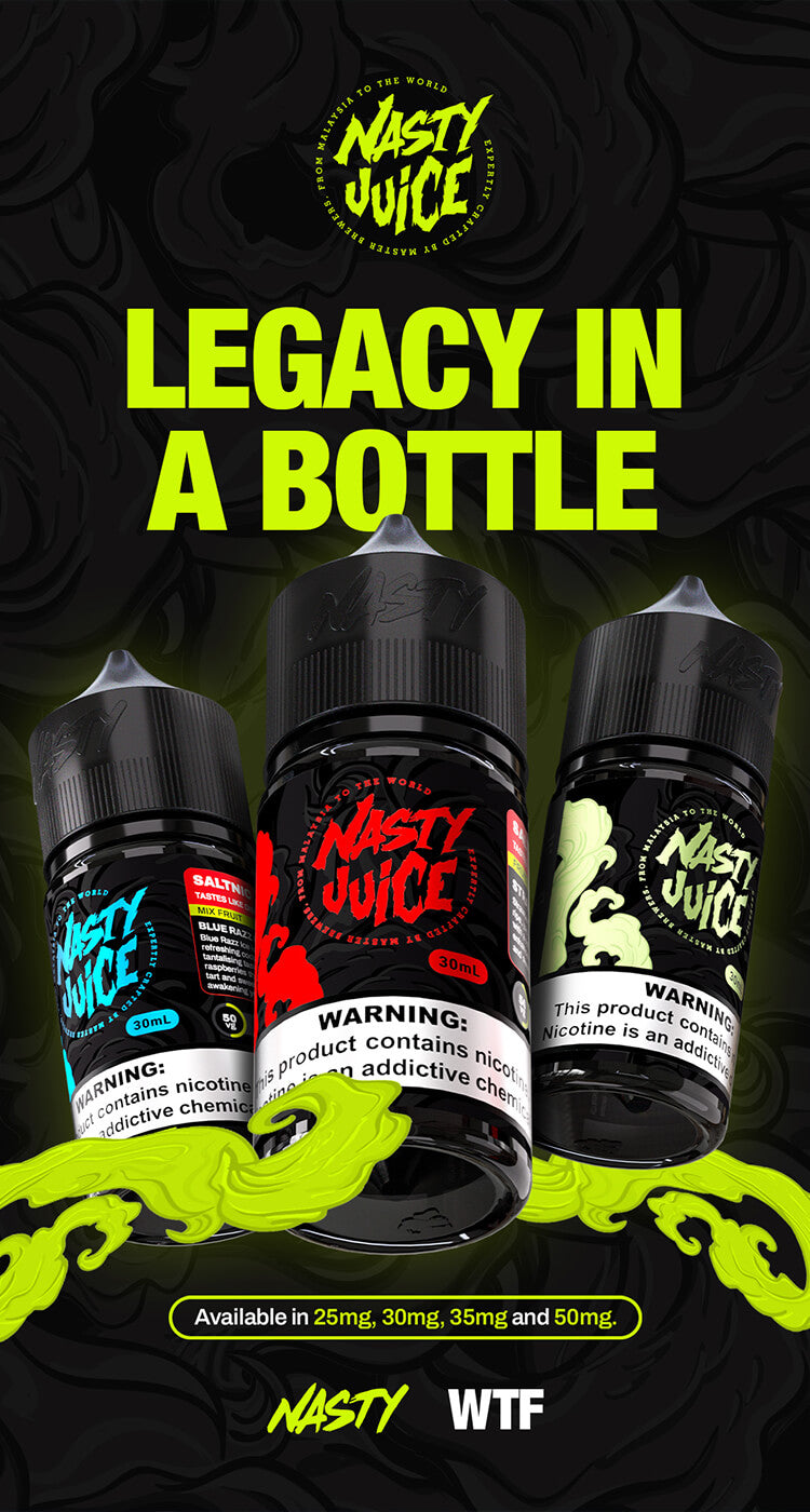 Nasty Juice Pakistan Saltnic E-Liquid 30ml Collection - 12 Flavours in 35mg & 50mg | ICONA VAPE
