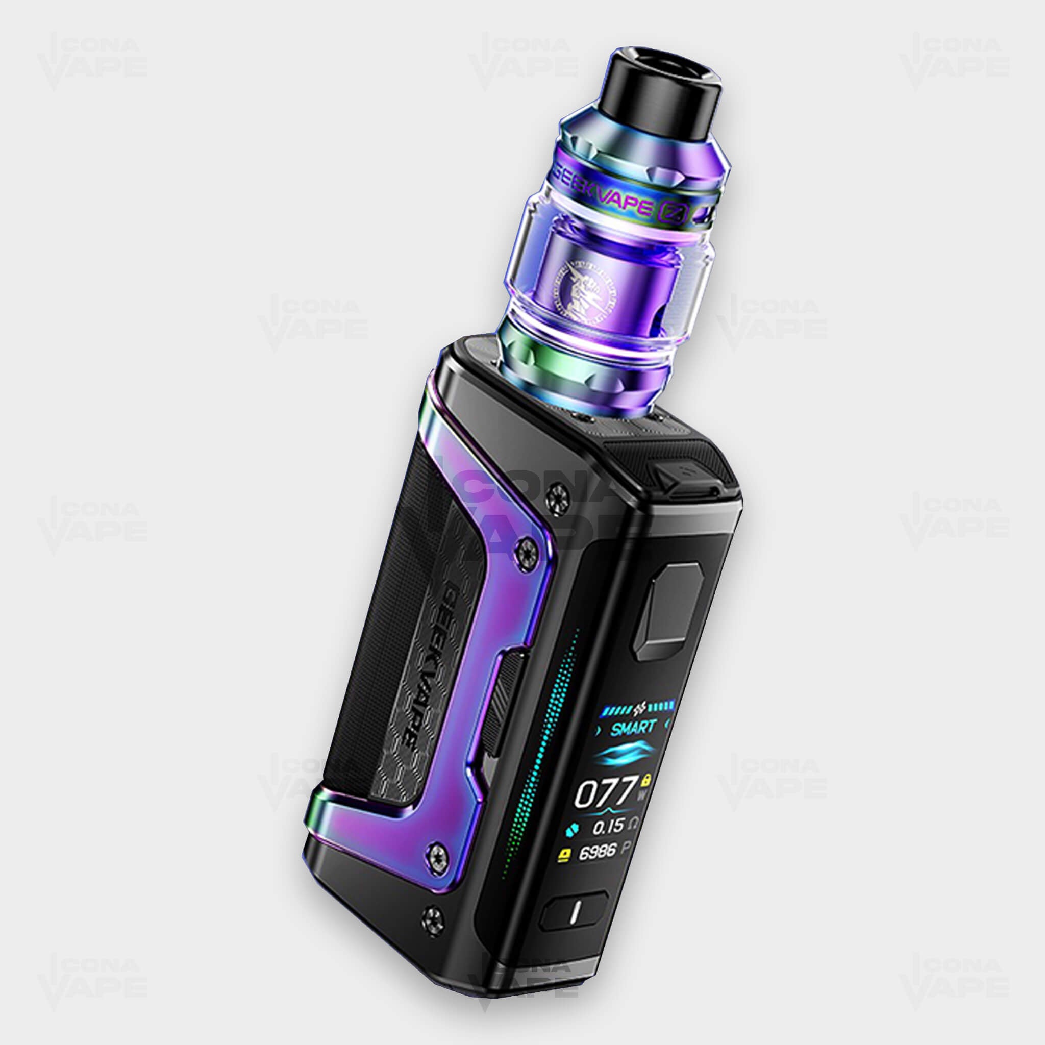 Geekvape Aegis Legend 5 Aurora Rainbow – 200W Box Mod Vape Device Pakistan