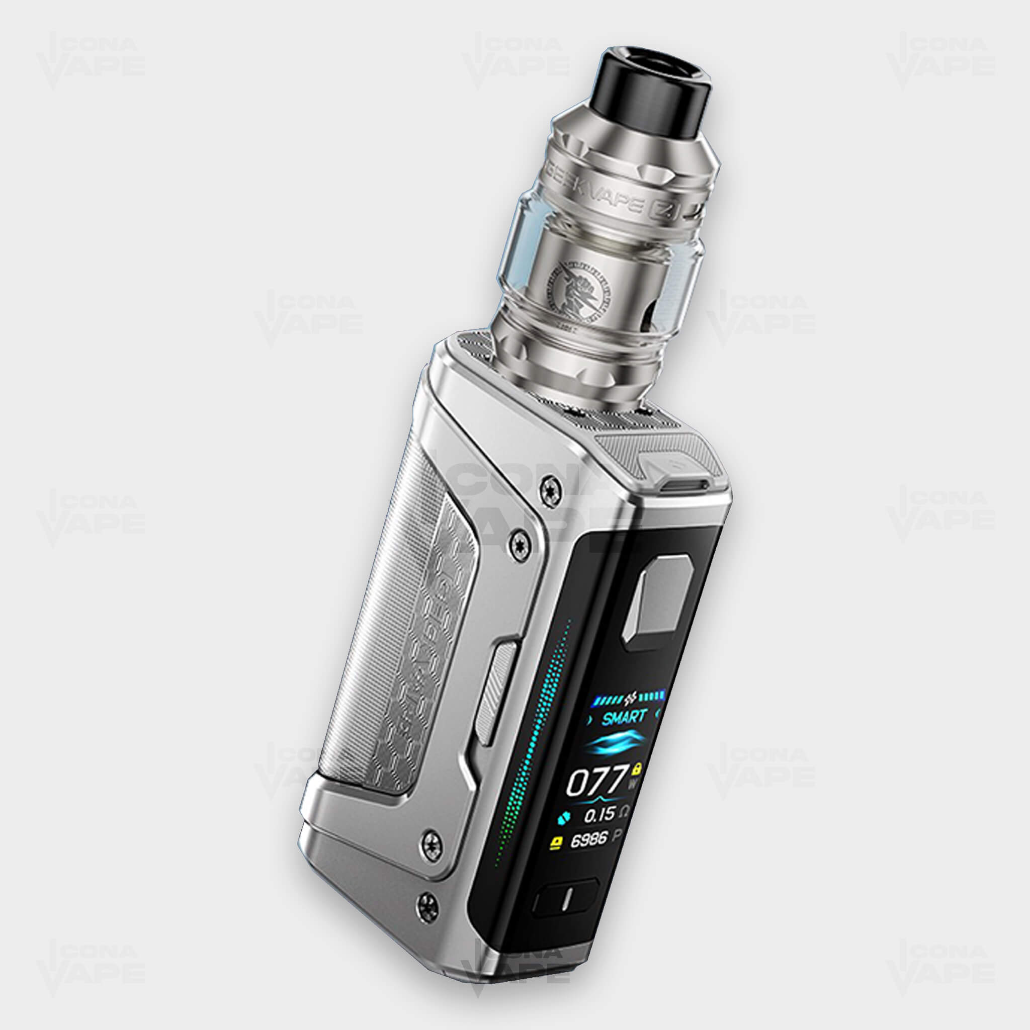 Geekvape Aegis Legend 5 Frost Silver – Durable Waterproof Vape Kit in Pakistan