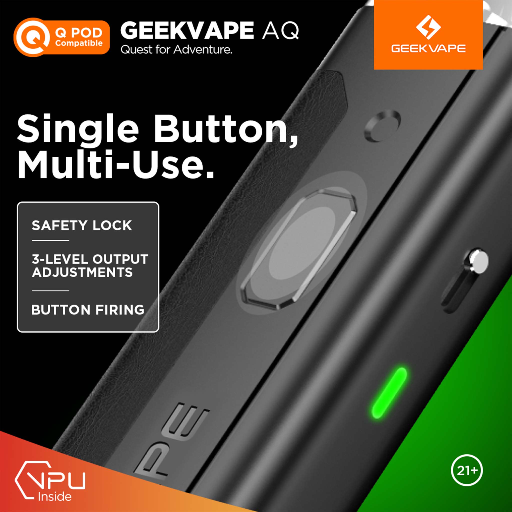 GEEKVAPE AQ (AEGIS Q) POD SYSTEM