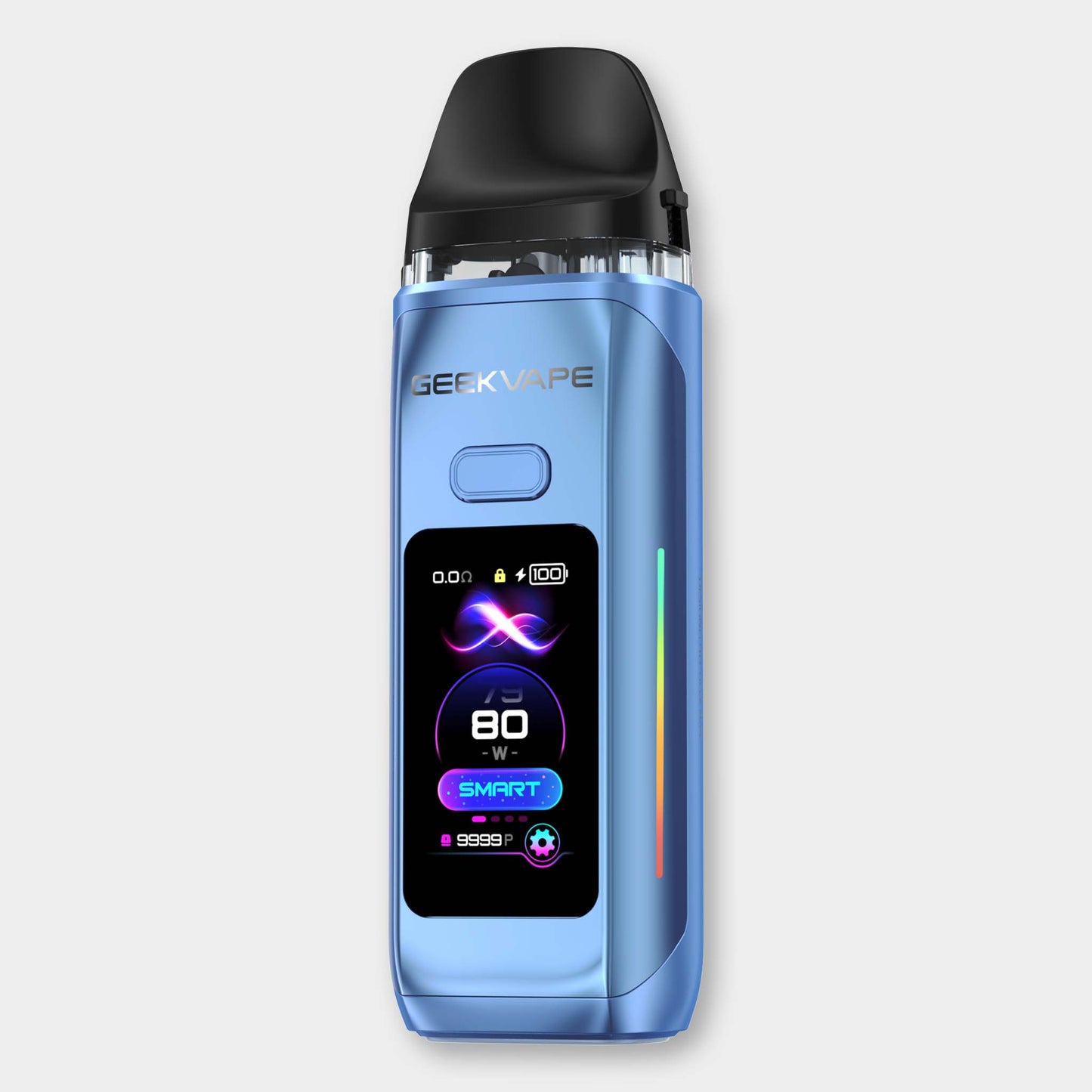 GEEKVAPE DIGI MAX POD MOD in Misty Blue, designed with advanced features and modern aesthetics.