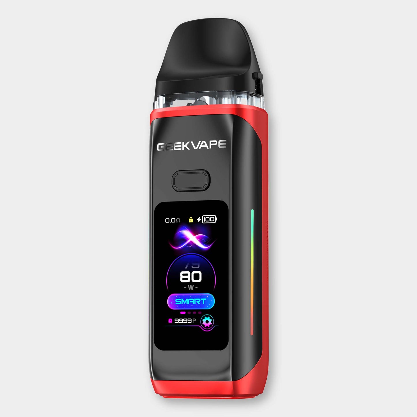 GEEKVAPE DIGI MAX POD MOD in Ruby Red, a premium vape device with 80W output