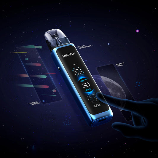 geekvape wenax q ultra touch screen pod system with dynamic ui 