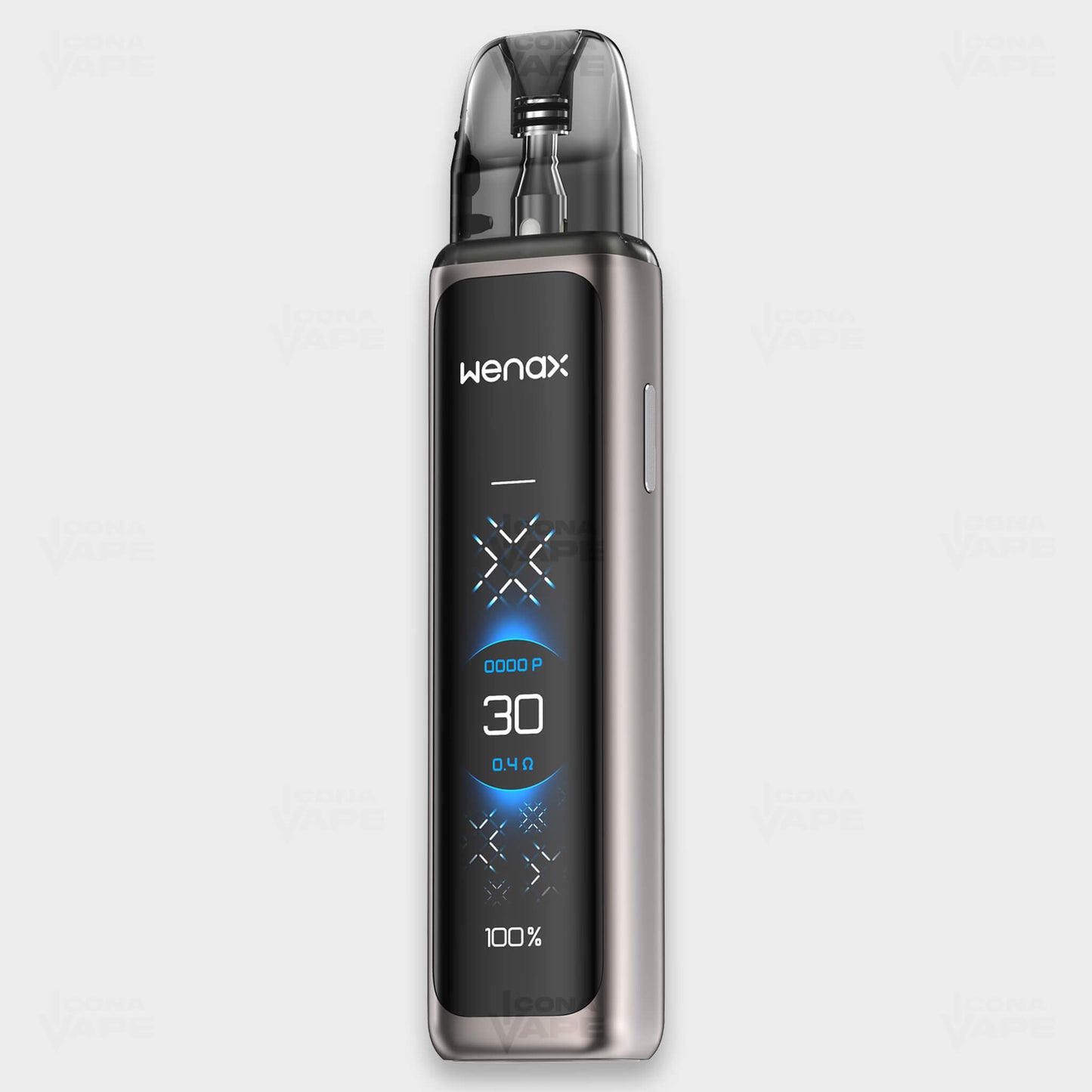 geekvape wenax q ultra steel gray pod system with screen pakistan
