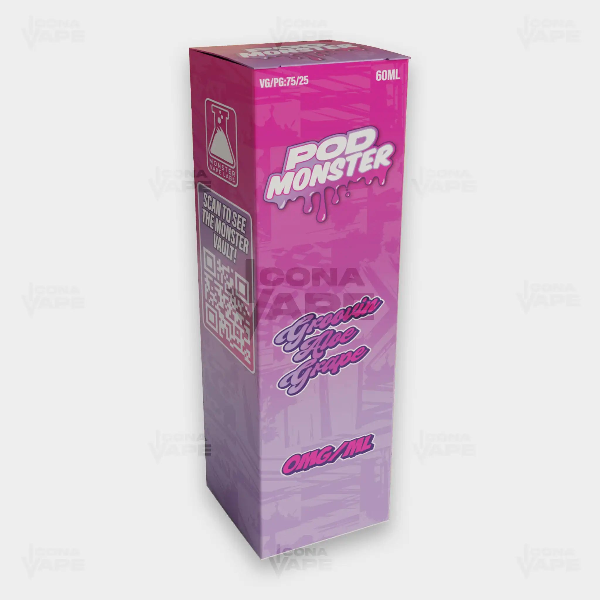 GROOVIN ALOE GRAPE - POD MONSTER - 60ML