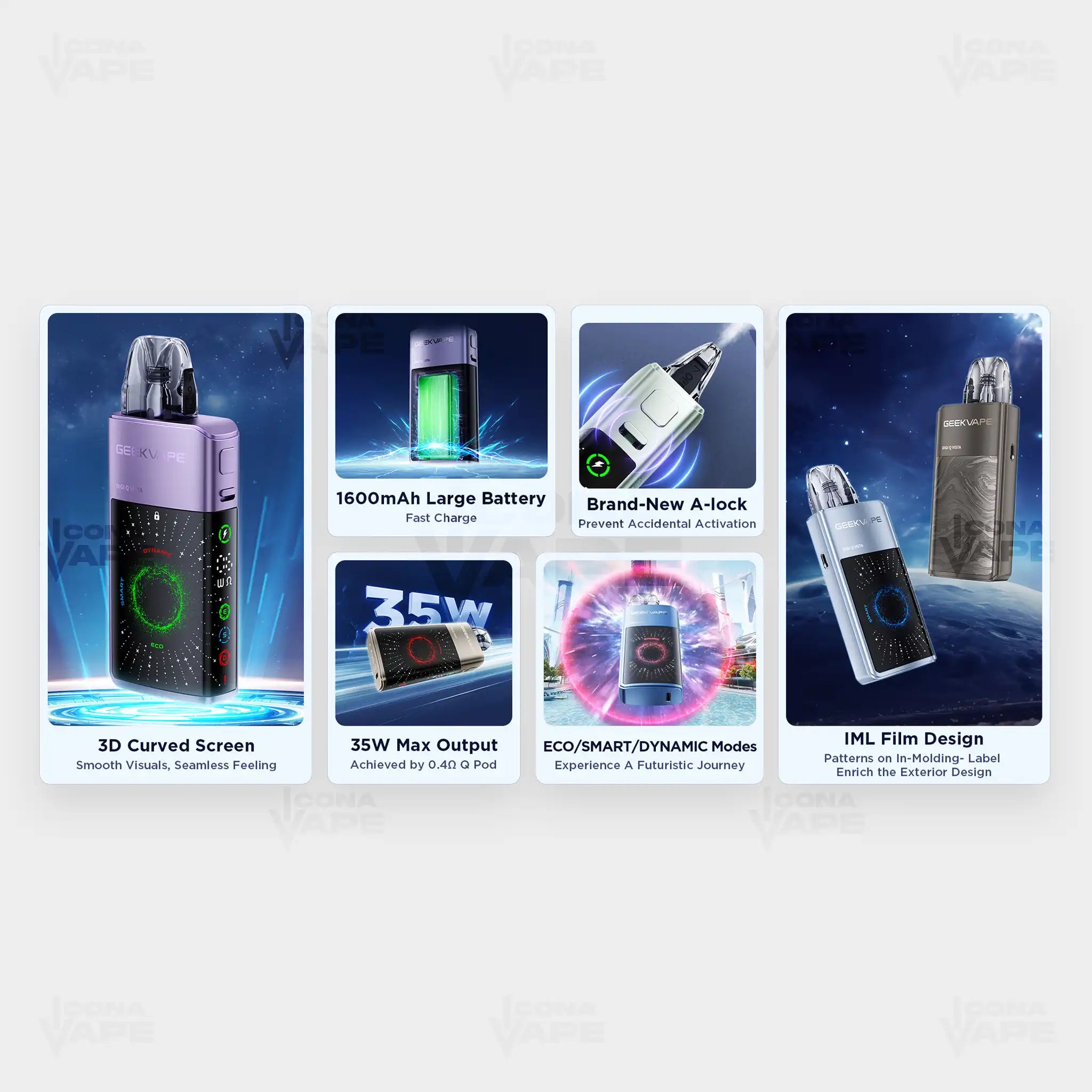 GEEKVAPE DIGI Q VISTA POD SYSTEM