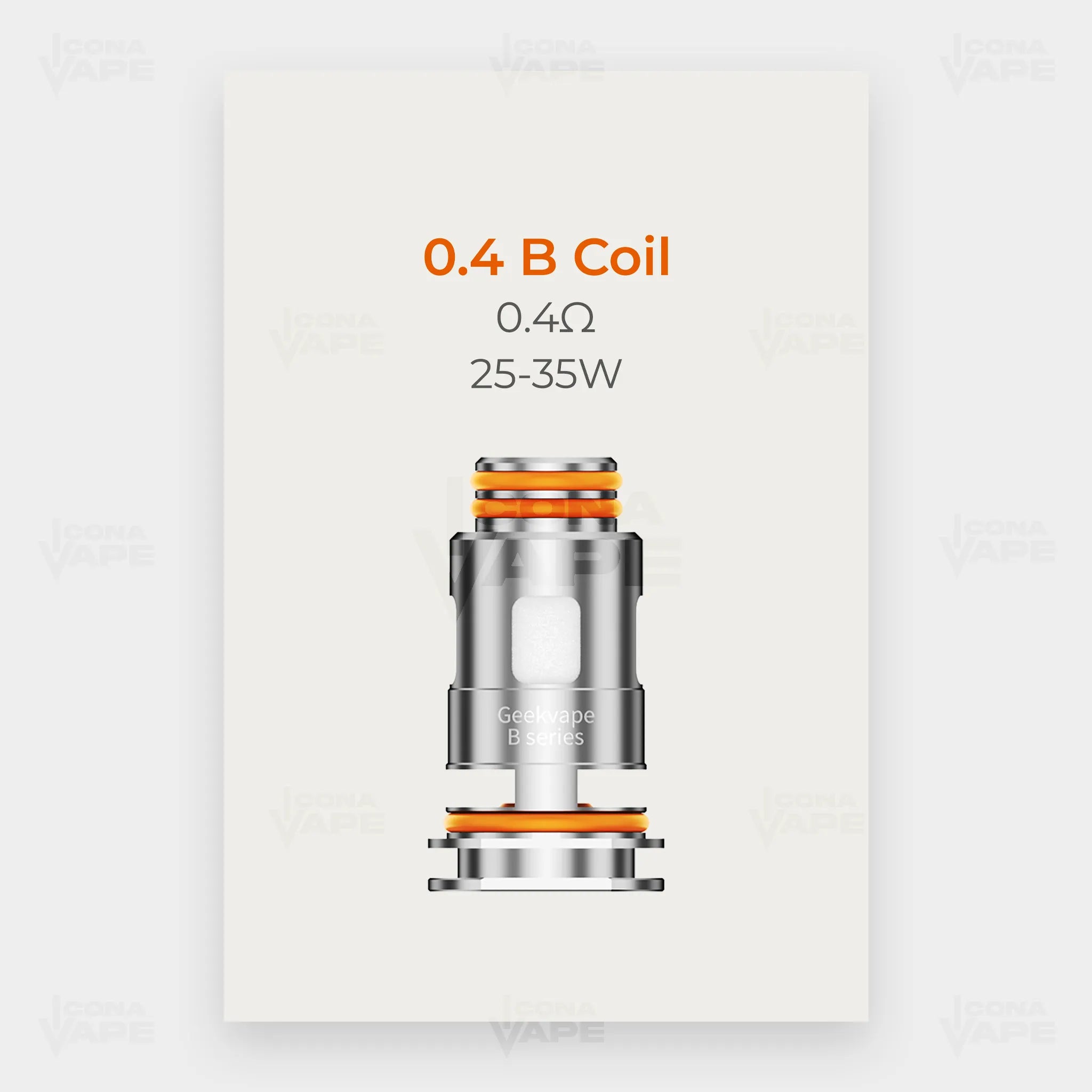 Geekvape B Series Coil 0.4 ohm, 25-35W RDL mesh coil, genuine Geekvape replacement coil Pakistan