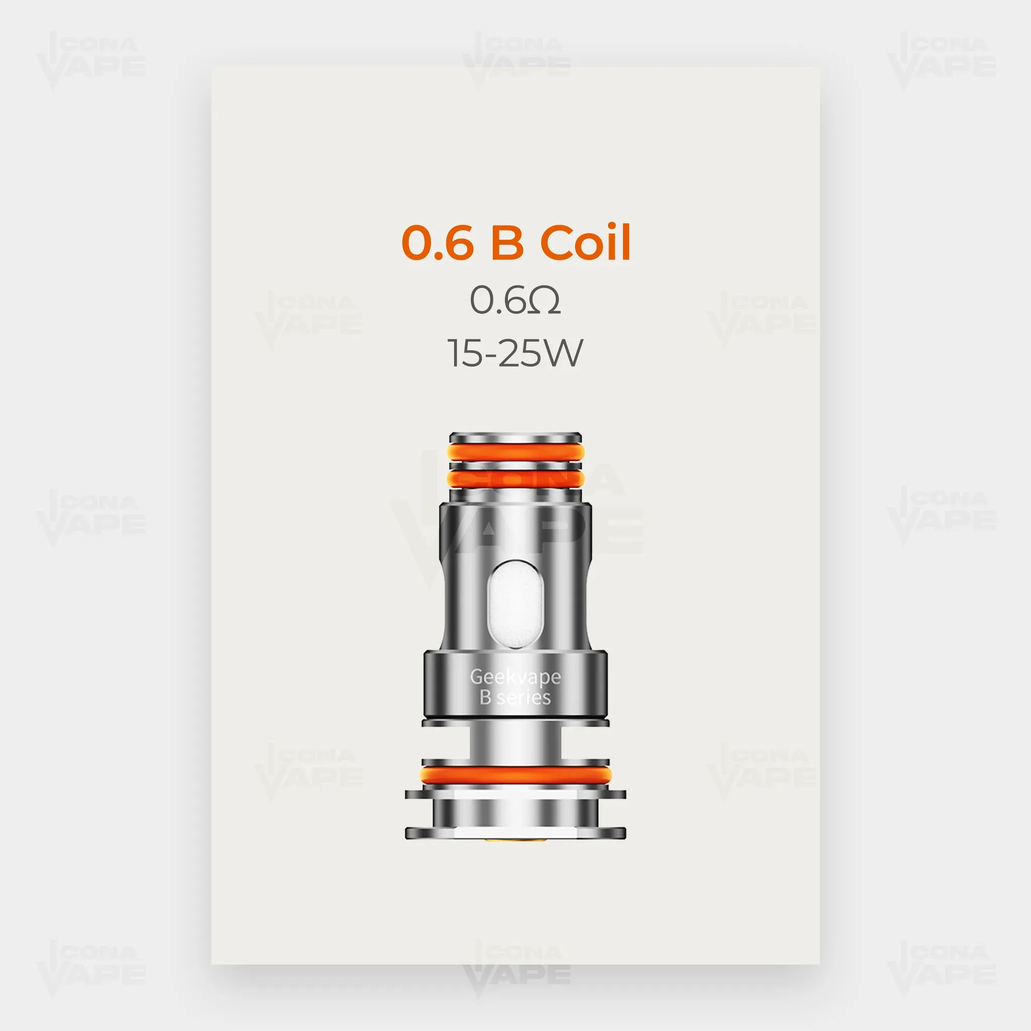 Geekvape B Series Coil 0.6 ohm, 15-25W RDL coil, authentic Geekvape coil for Aegis Boost and H45 in Pakistan