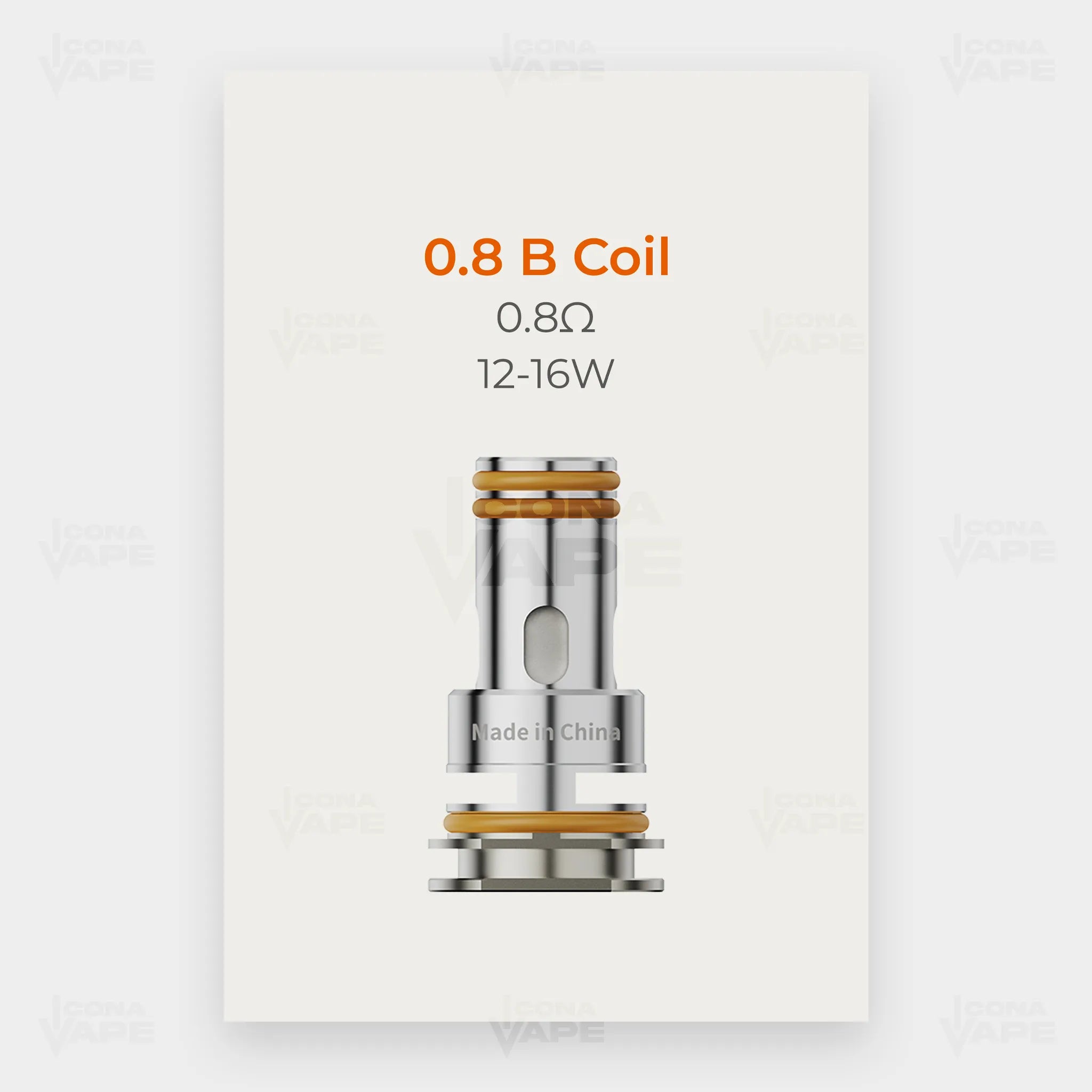 Geekvape B Series Coil 0.8 ohm, 12-16W MTL coil, Geekvape replacement coil price in Pakistan, ICONA VAPE