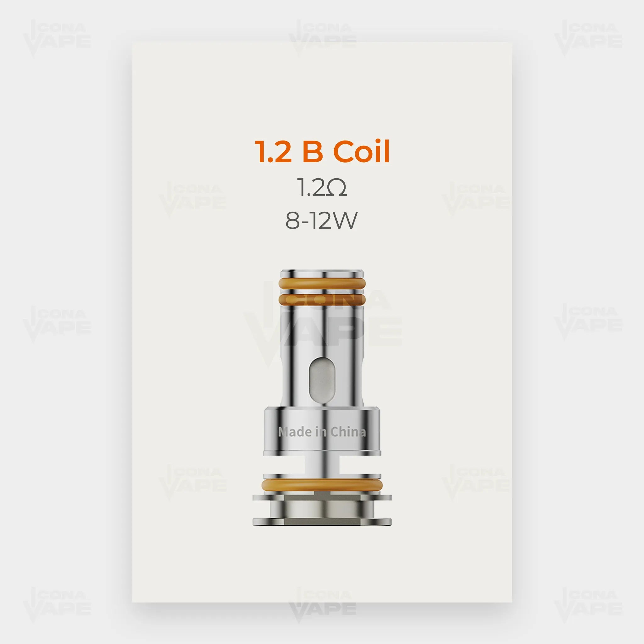 Geekvape B Series Coil 1.2 ohm, 8-12W MTL coil, authentic Geekvape B coil for smooth flavor in Pakistan