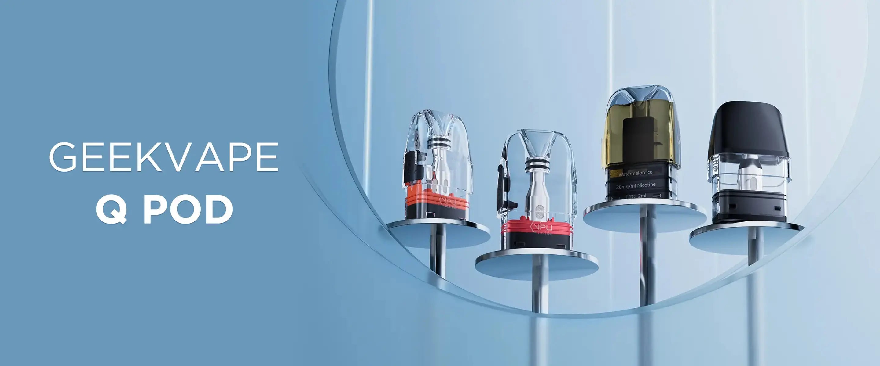 Geekvape Q Pod Cartridge — Leak Resistant Pod System — Wenax Q Series — Buy in Pakistan ICONA VAPE