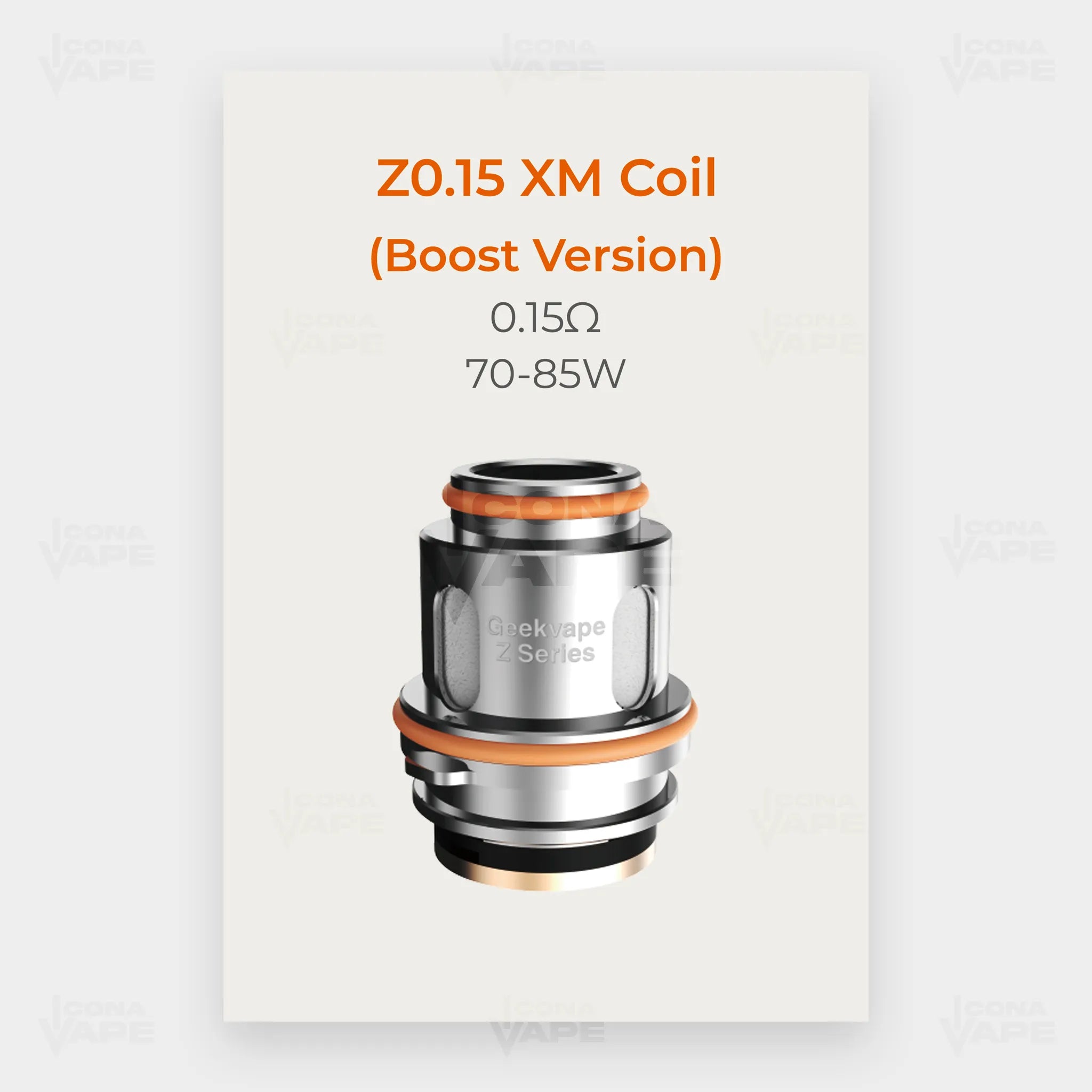 Geekvape Z Series Z0.15 XM Coil Boost Version 0.15 ohm 70 to 85W extended life coil Pakistan
