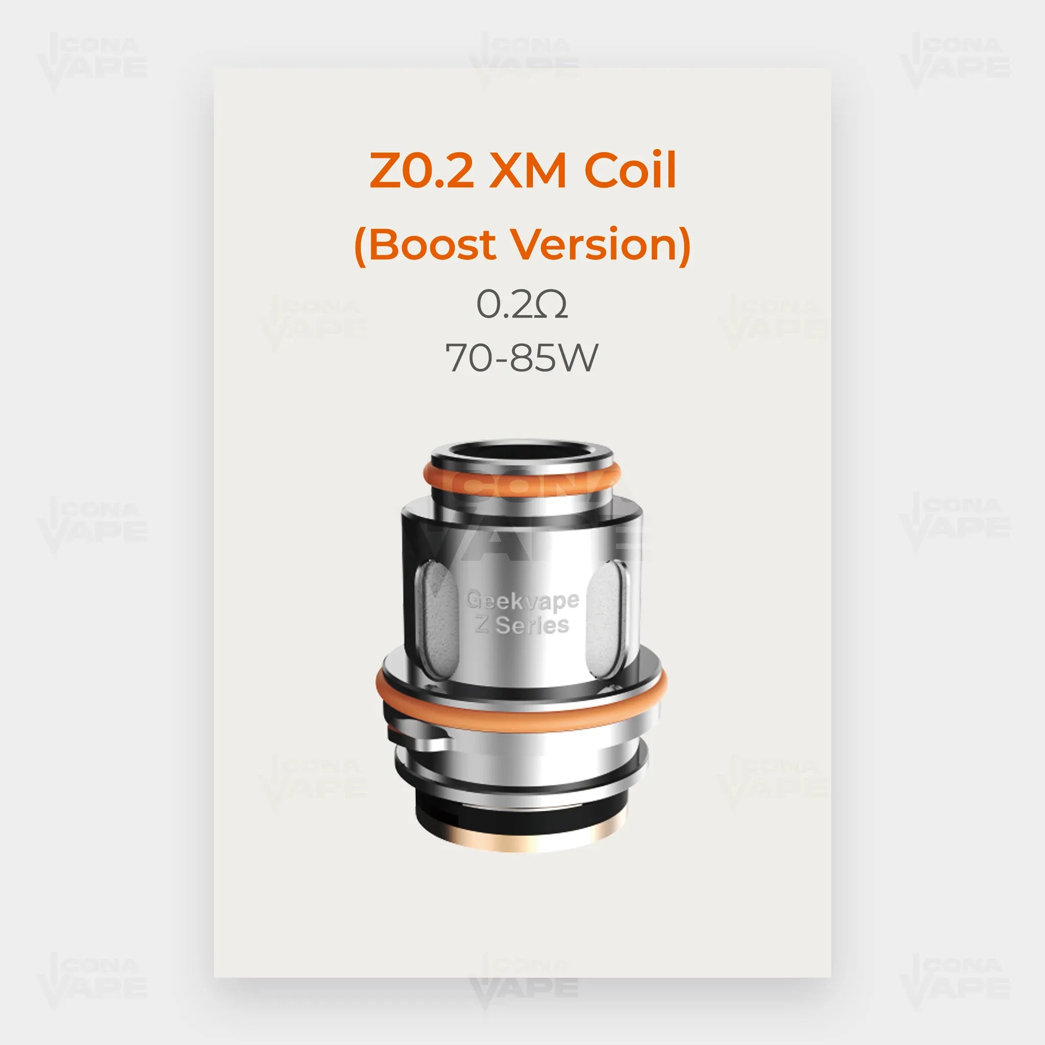 Geekvape Z Series Z0.2 XM Coil Boost Version 0.2 ohm 70 to 85W long life mesh coil Pakistan