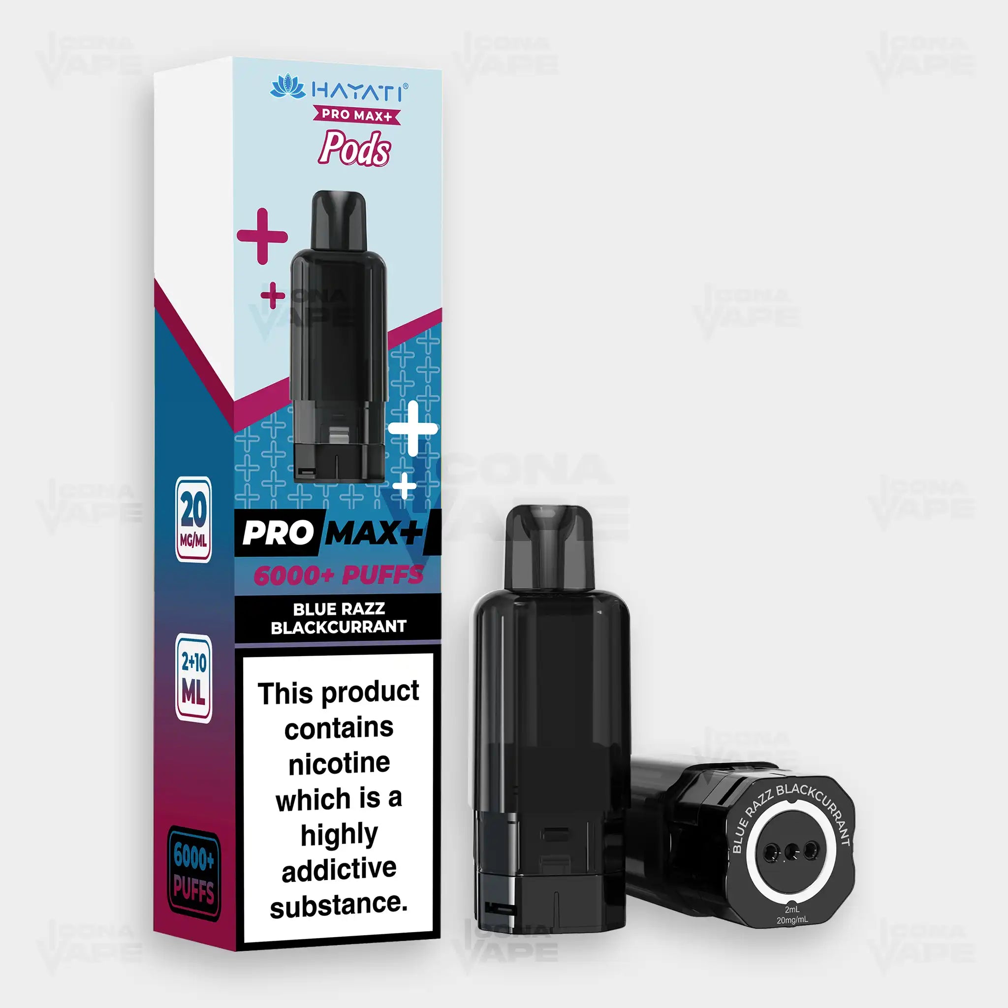 HAYATI PRO MAX+ 6000 PUFFS PODS