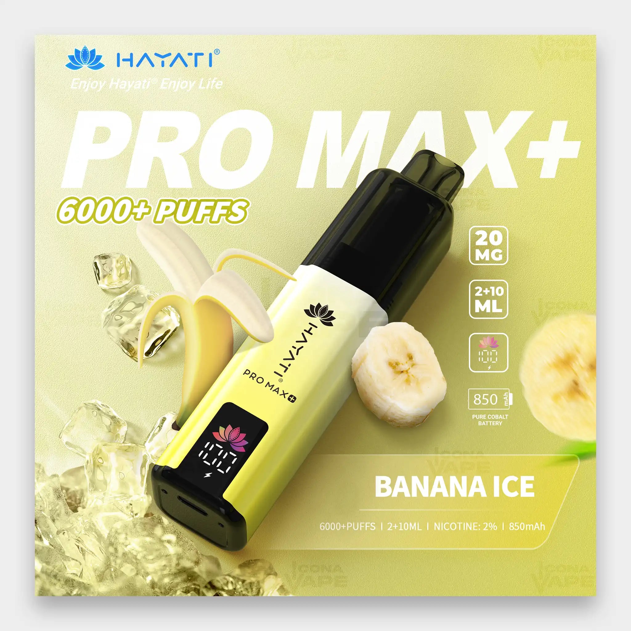 HAYATI PRO MAX+ 6000 PUFFS