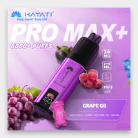 Hayati Pro Max+ 6000 Kit 6000 Puffs 20mg Fizzy Cherry