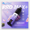 Hayati Pro Max+ 6000 Kit 6000 Puffs 20mg Sakura Grape