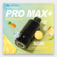 Hayati Pro Max Plus Pod 6000 Puffs 20mg Blue Razz Pineapple Flavor