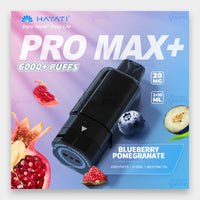 Hayati Pro Max Plus Pod 6000 Puffs 20mg Blueberry Pomegranate Flavor