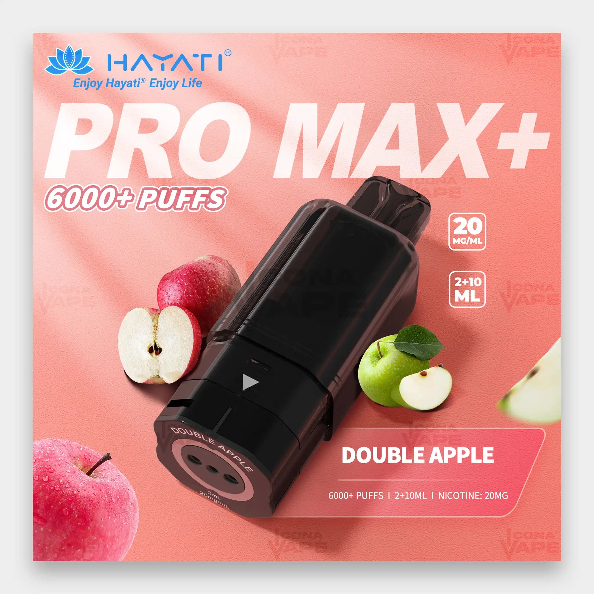 Hayati Pro Max Plus Pod 6000 Puffs 20mg Cola Lime Flavor