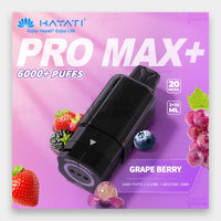 Hayati Pro Max Plus Pod 6000 Puffs 20mg Fresh Mint Flavor