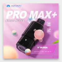 Hayati Pro Max Plus Pod 6000 Puffs 20mg H' Bubba Flavor