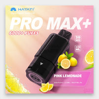 Hayati Pro Max Plus Pod 6000 Puffs 20mg Pink Lemonade Flavor