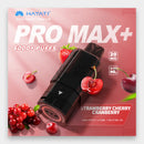 Hayati Pro Max Plus Pod 6000 Puffs 20mg Strawberry Cherry Cranberry Flavor