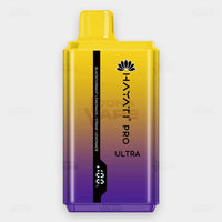 Hayati Pro Ultra 15000 Puffs Disposable Vape Blackcurrant Cotton Candy Blue Raspberry Flavor 20mg