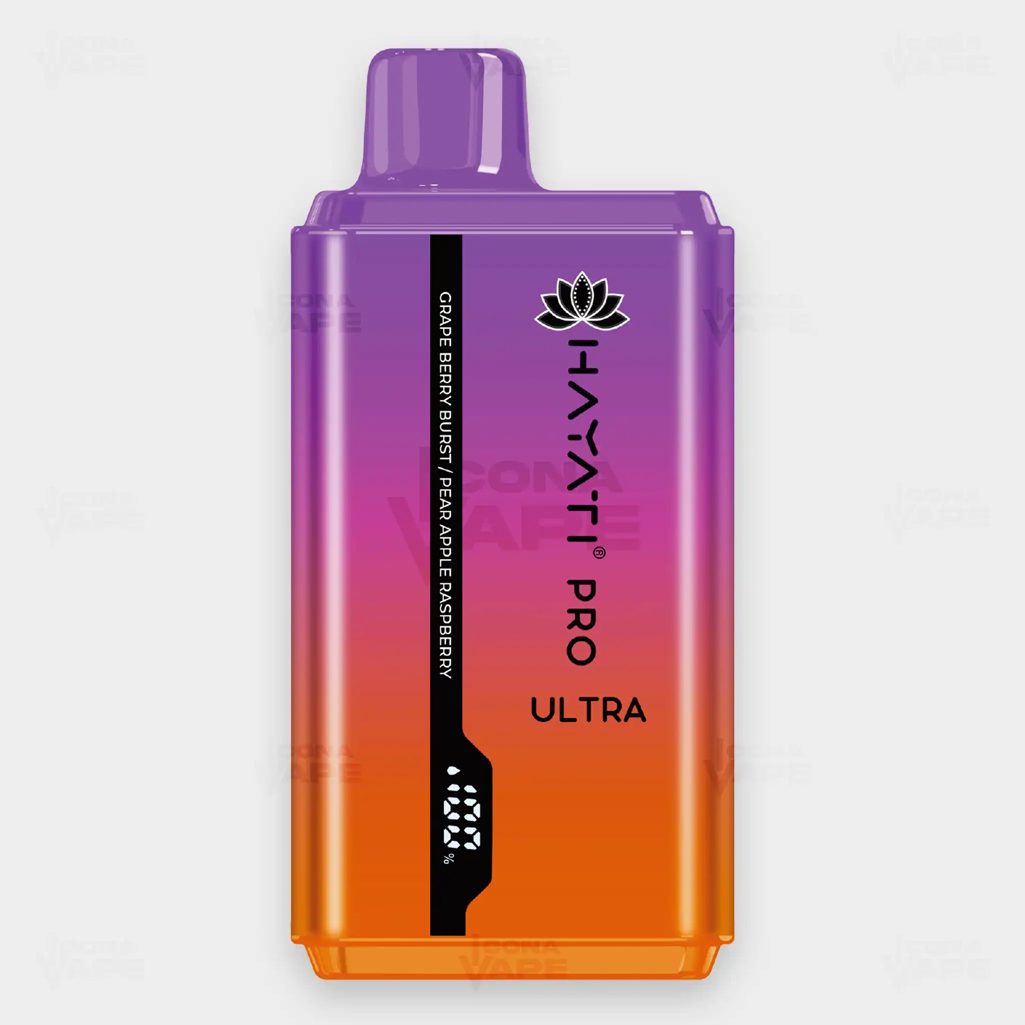 Hayati Pro Ultra 15000 Puffs Disposable Vape Grape Berry Burst Pear Apple Raspberry Flavor 20mg