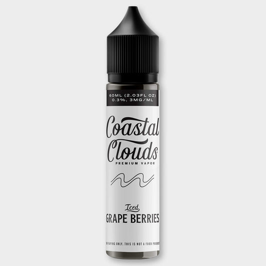 ICED GRAPE BERRIES - COASTAL CLOUDS CO. - 60ML