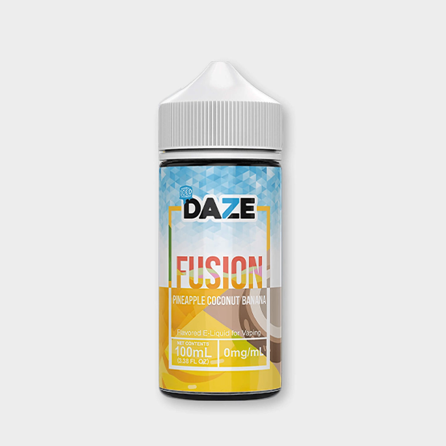 ICED PINEAPPLE COCONUT BANANA - 7 DAZE FUSION - 100ML