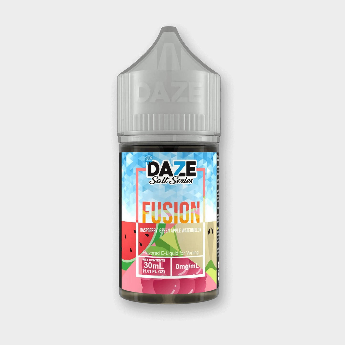 ICED RASPBERRY GREEN APPLE WATERMELON - 7 DAZE FUSION SALT - 30ML