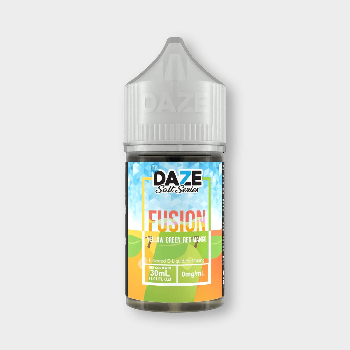 ICED YELLOW GREEN RED MANGO - 7 DAZE FUSION SALT - 30ML