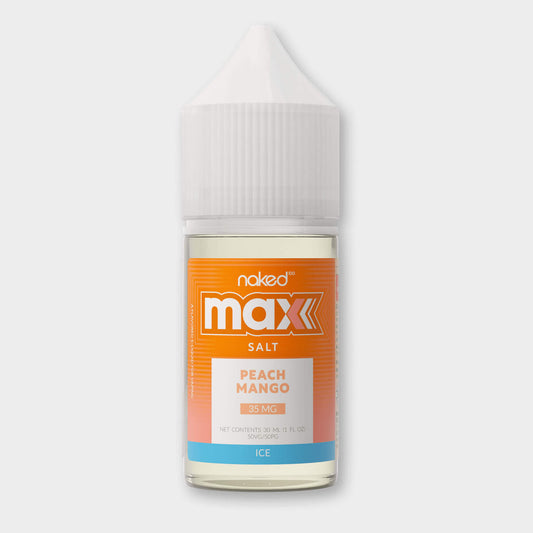 ICE PEACH MANGO - NAKED MAX SALT - 30ML