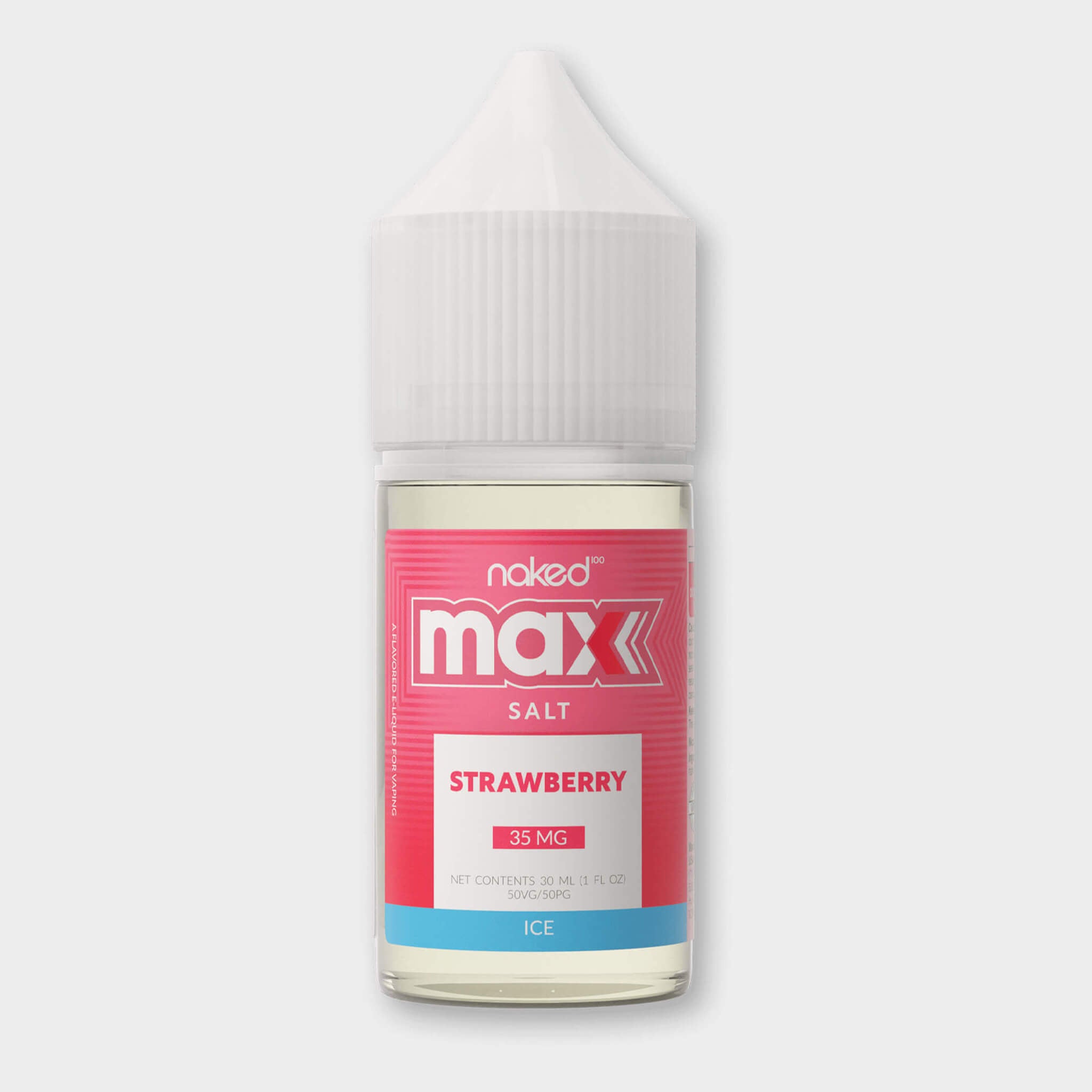 ICE STRAWBERRY - NAKED MAX SALT - 30ML