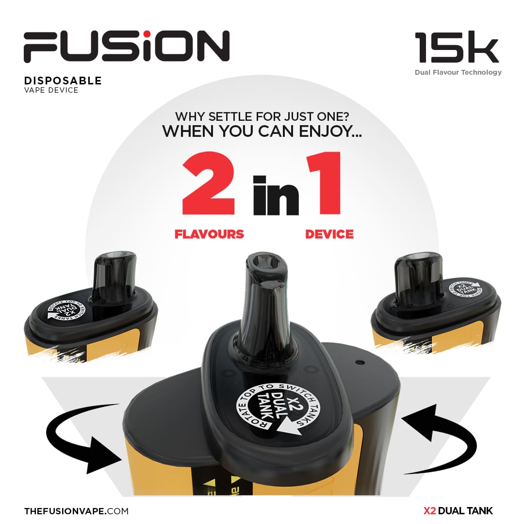 IVG 15K FUSION DISPOSABLE VAPE