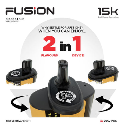 IVG 15K FUSION DISPOSABLE VAPE