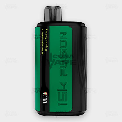 IVG Fusion 15K Double Apple Shisha Grape Ice Shisha Disposable Vape 20mg Pakistan