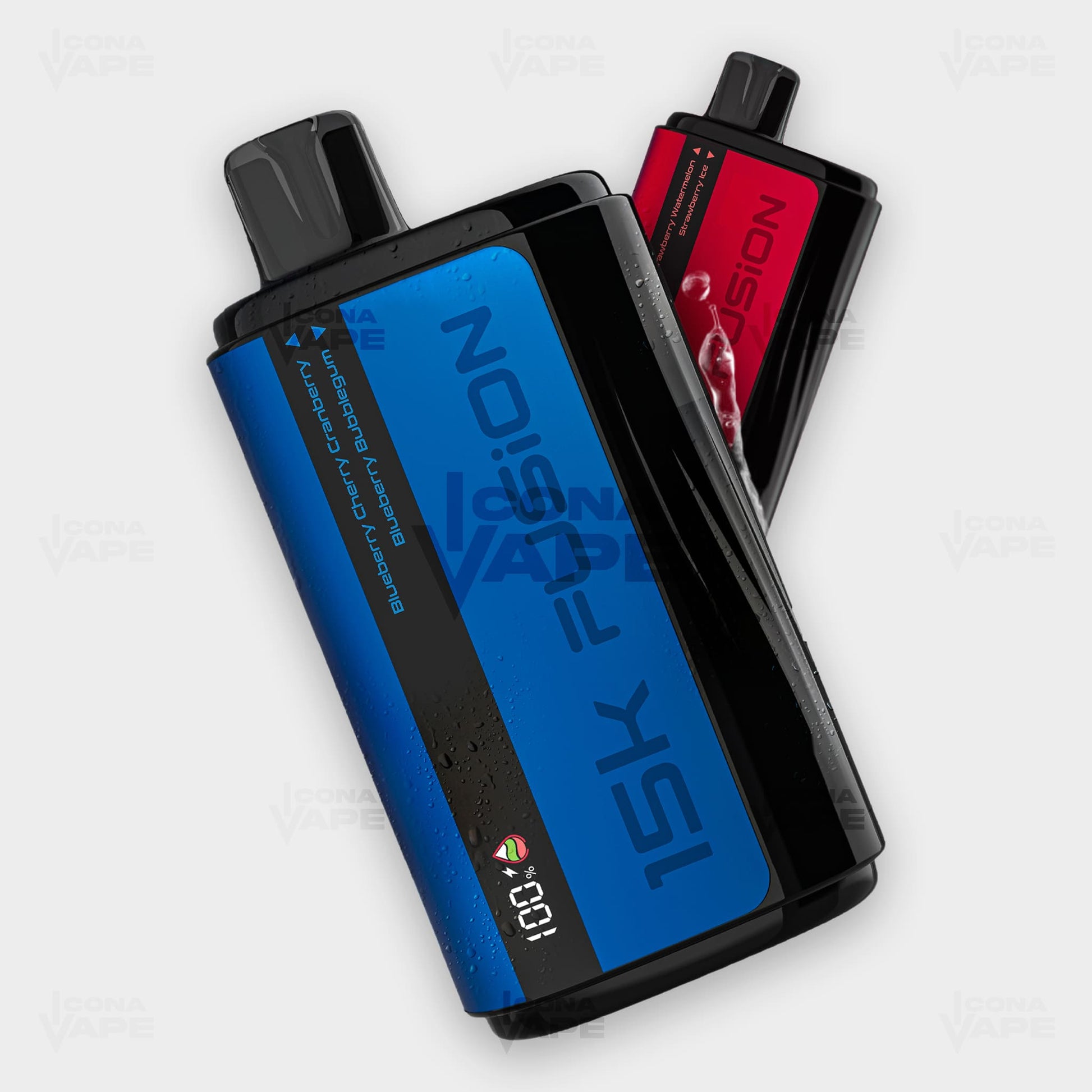 IVG Fusion 15K Disposable Vape Blueberry Cherry Cranberry & Strawberry Watermelon 20mg Pakistan