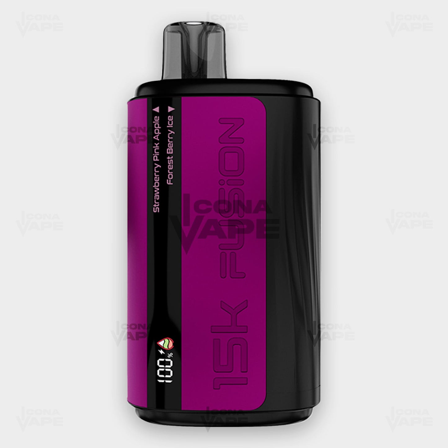 IVG Fusion 15K Strawberry Pink Apple Forest Berry Ice Disposable Vape 20mg Pakistan